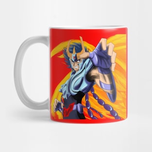 ikki the phoenix in immortal bird rising hellfire art in saint seiya Mug